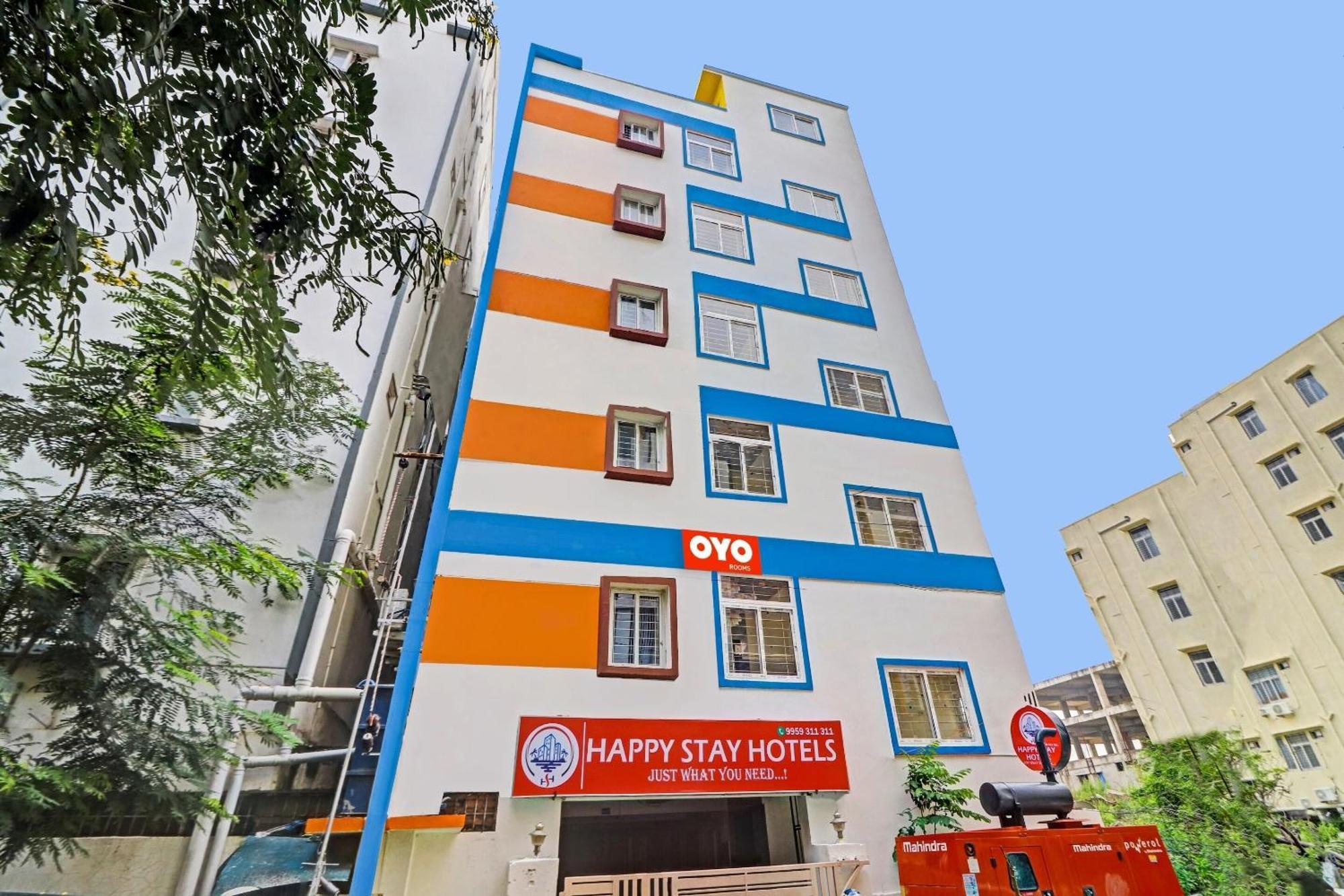 Oyo Happy Stay Hotels Хайдарабад Экстерьер фото